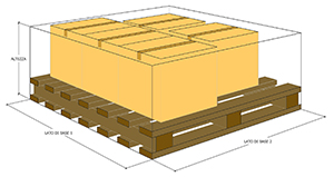 misurare pallet