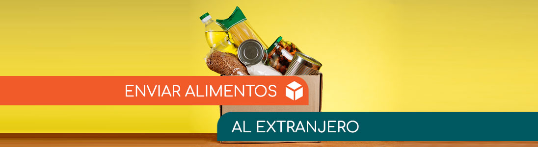 Enviar alimentos por correo al extranjero