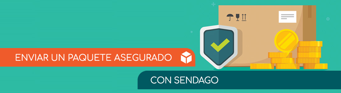 Enviar un paquete asegurado con Sendago