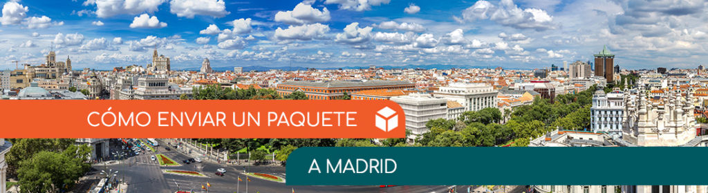 Cómo enviar un paquete a Madrid