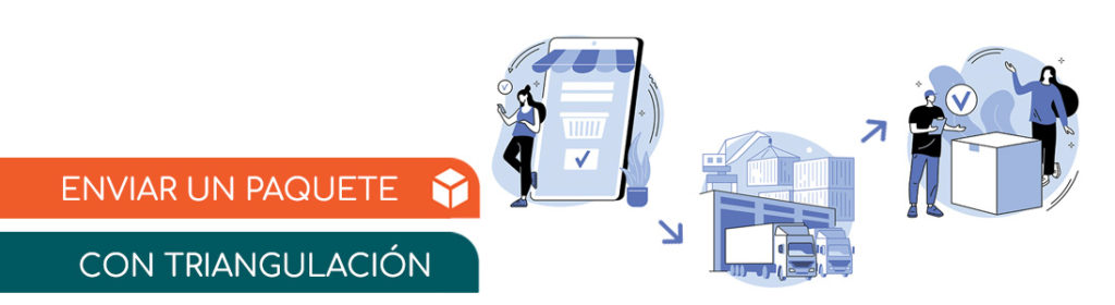 Enviar un paquete con Triangulación en Sendago