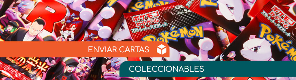 Enviar cartas de juego coleccionables de forma segura