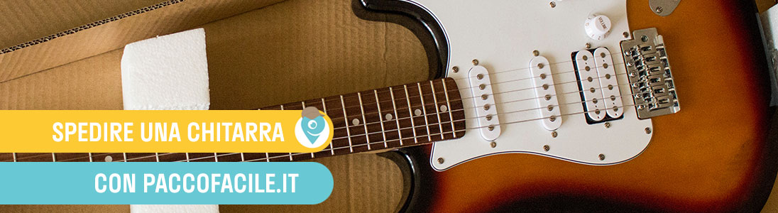 Spedire una chitarra