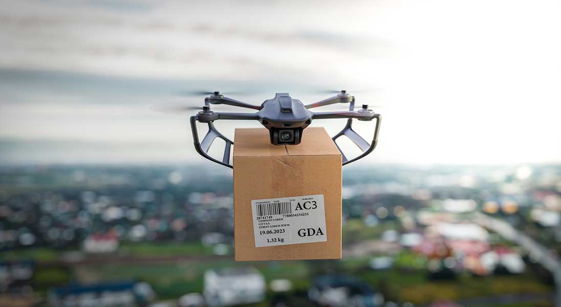Cómo las empresas que usan drones en logística revolucionan la cadena de suministro