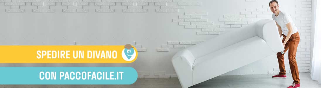 Come spedire un divano con paccofacile.it