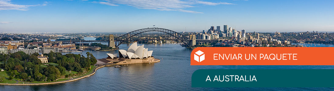 Enviar paquete a Australia