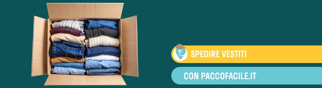 Spedire vestiti con Paccofacile.it